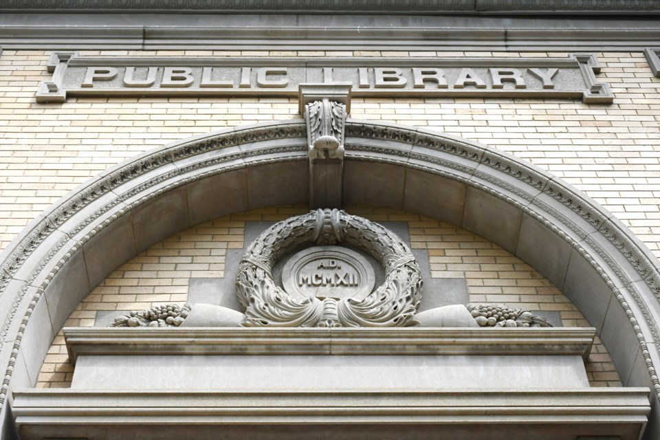 public-library-facade