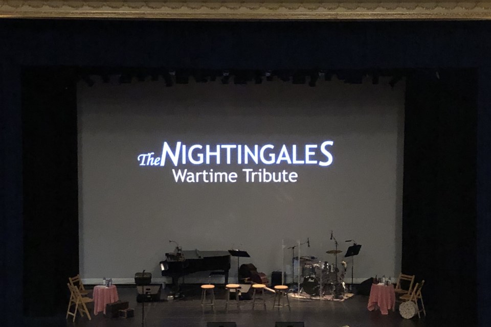 The opening title for The Nightingales