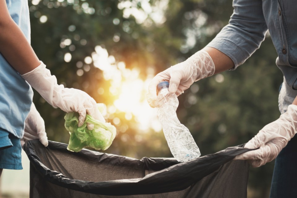 clean up garbage shutterstock