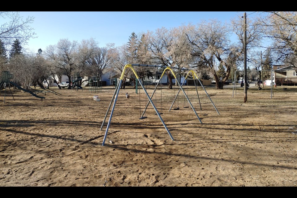 The outdated design and old equipment will soon be a thing of the past at the Moose Square Park playground.