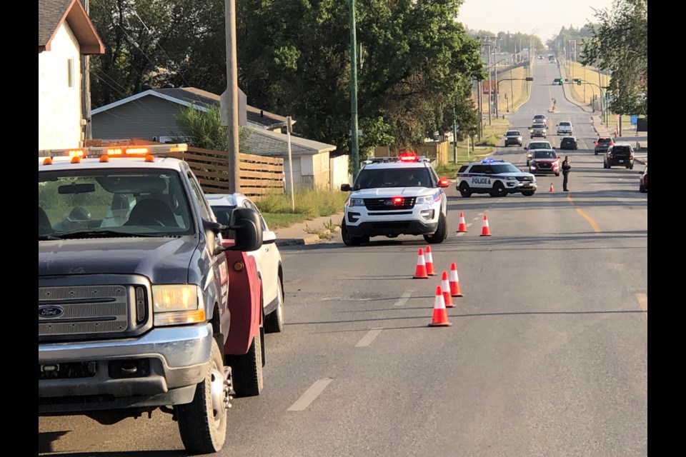 Two-vehicle collision shuts northbound lane on Ninth Avenue NW ...