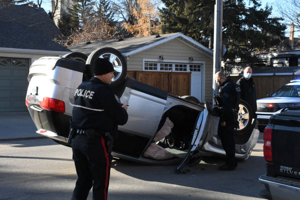 Collision on Caribou St East