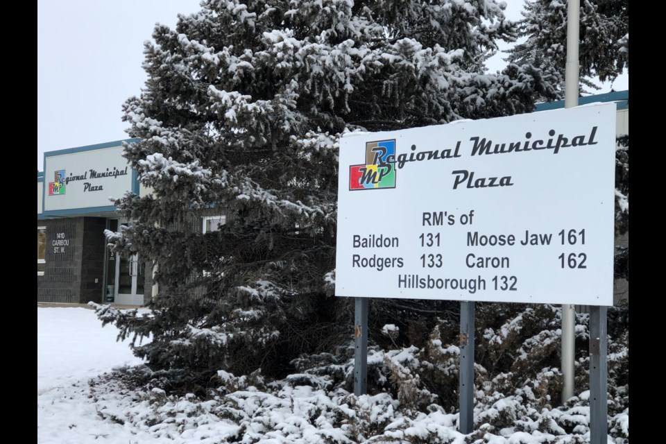 Four area rural municipalities are located in the same building on Caribou Street West, including the Rural Municipality of Moose Jaw. Photo by Jason G. Antonio