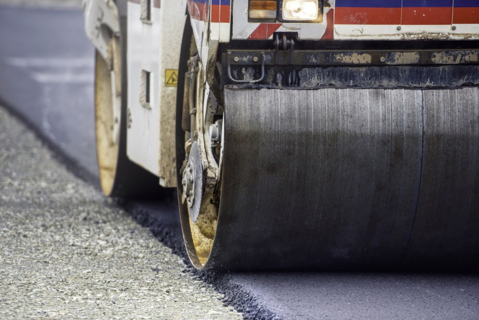 repaving road shutterstock