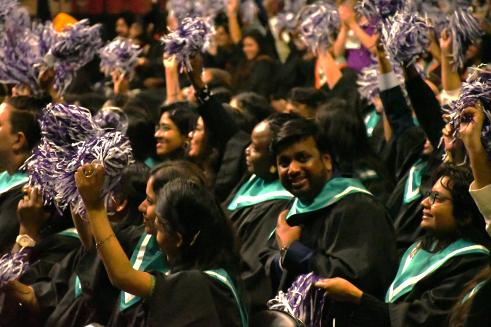 Photos from the 2024 Sask. Polytech convocation event celebrating this year's grad students at the Moose Jaw Events Centre on June 13.