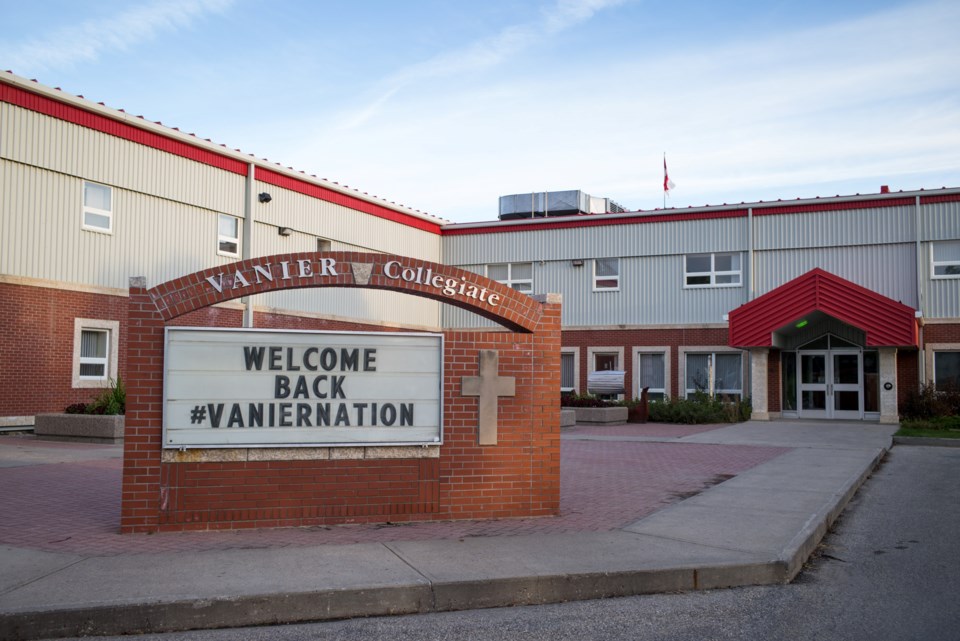 vanier-front-sign