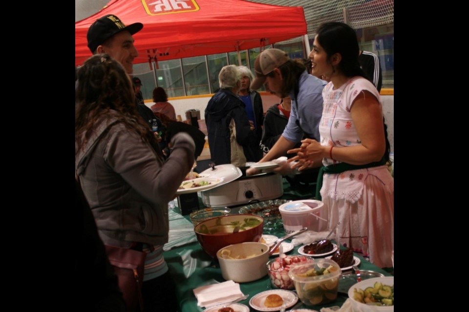 Mexican booth (Ron Walter photo)