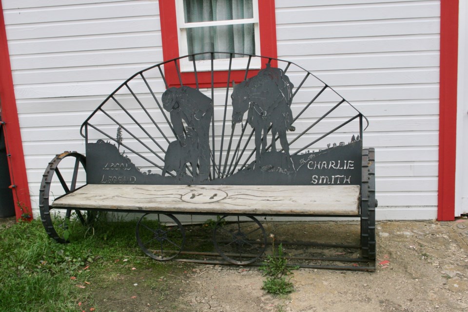 Smith bench (photo by Ron Walter)