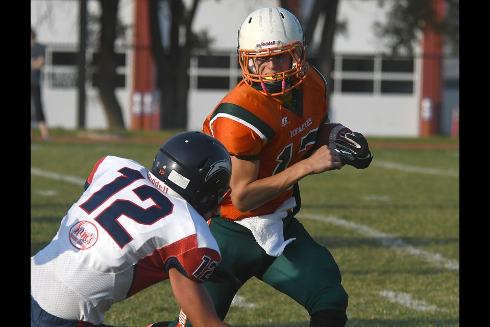 Big second half leads Yorkton to win over Peacock in high school football  opener 