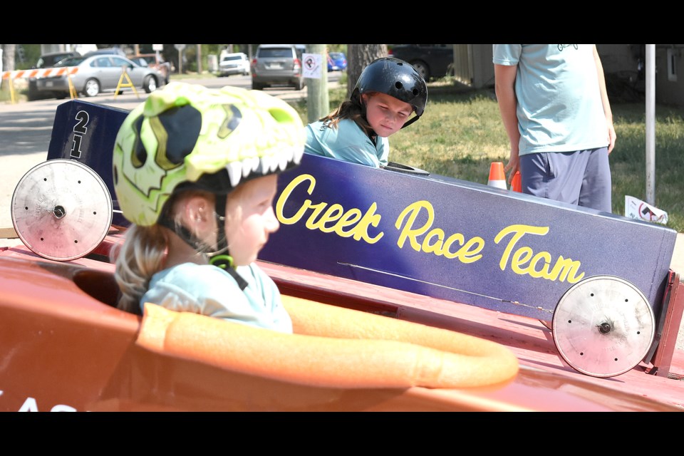 Sights and scenes from the Moose Jaw Soap Box Derby races Sunday on Alder Avenue.