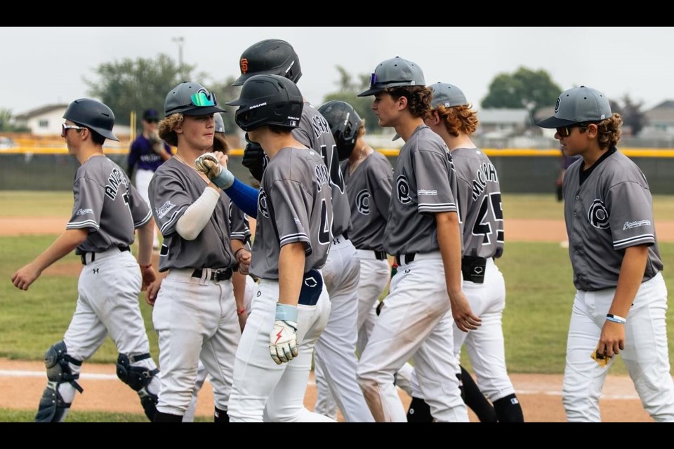 Baseball action from the Games. Photo courtesy Facebook