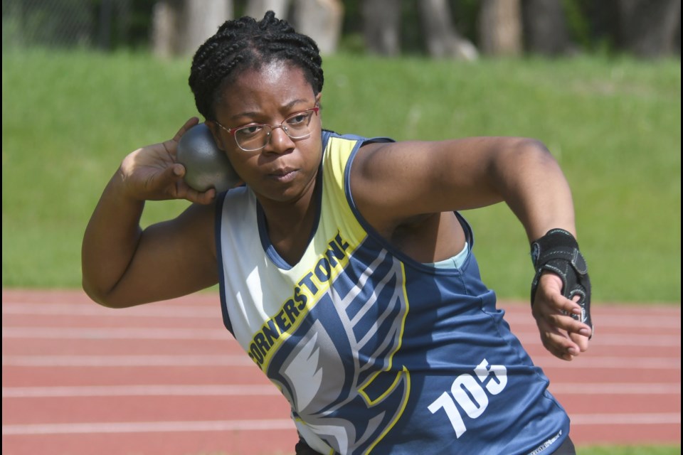 Cornerstone’s Ademide Adewumi lived up to expectations and emerged from the SHSAA track and field championships as a double gold medalist for the second-straight year.