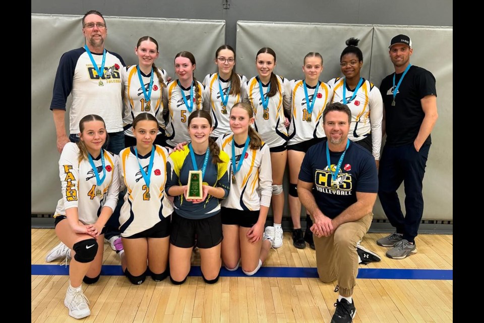 The Cornerstone Christian School Falcons will make their first appearance at provincials after winning their 2A girls regional on Saturday in Rocanville