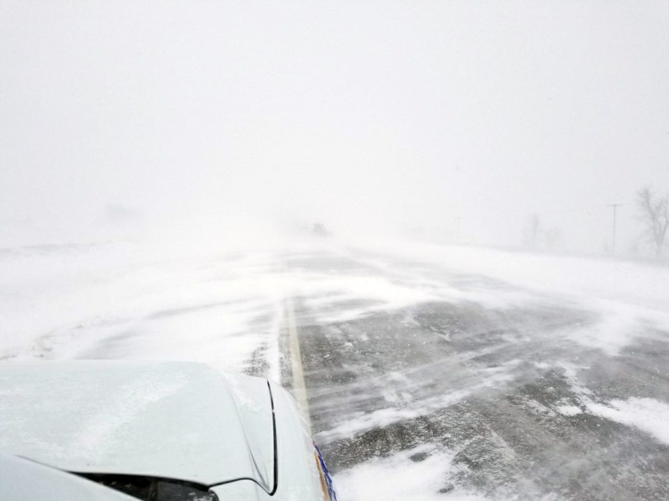 White Butte Snowstorm