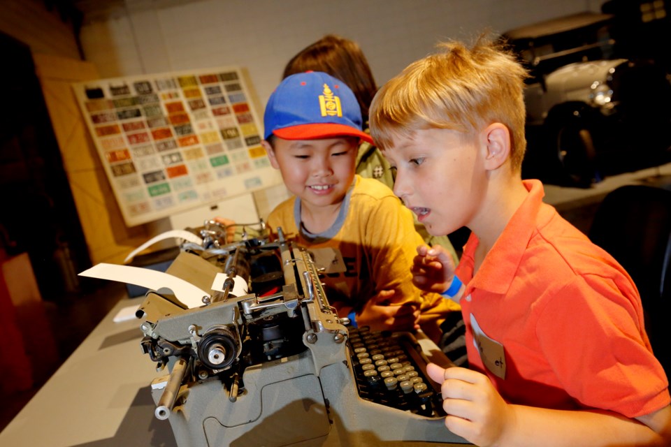 The Western Development Museum (WDM) provides educational programming for students at each of its four branches in the province.