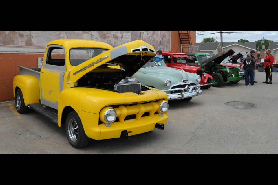 Vehicles of all stripes, styles and sizes were on display during the show.