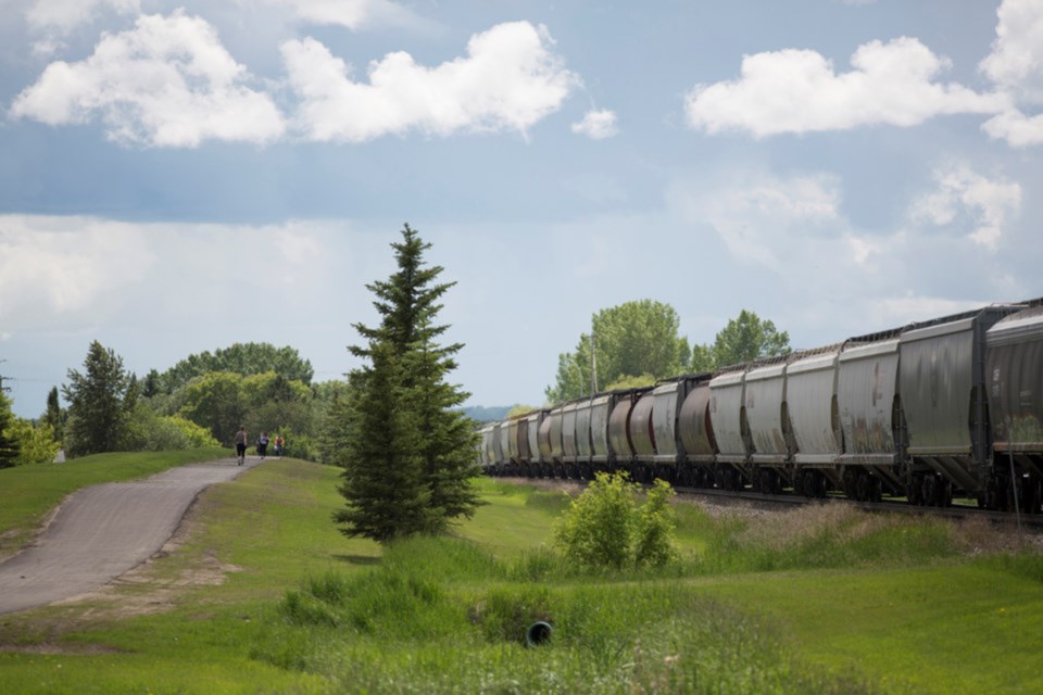 MVP CP rail crossing Innisfail