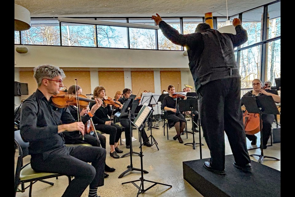 The Dec. 17 performance of the Central Alberta Chamber Orchestra in Innisfail that ran under the theme of A Charlie Brown Christmas also featured classical Christmas music. Johnnie Bachusky/MVP Staff