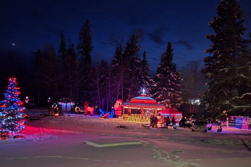 The inaugural Christmas Spirit in the Park held on Sunday, Dec. 1 at the Greenwood Campground's community gazebo was intended to help usher in holiday cheer, said organizer Moe Fahey, the town's events and festivals coordinator. Photo courtesy of Moe Fahey