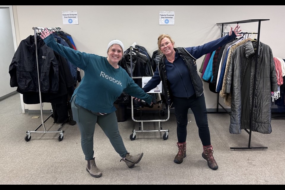 Board members Lucinda Watkins and Laura Bateman celebrate the move.
Photo submitted