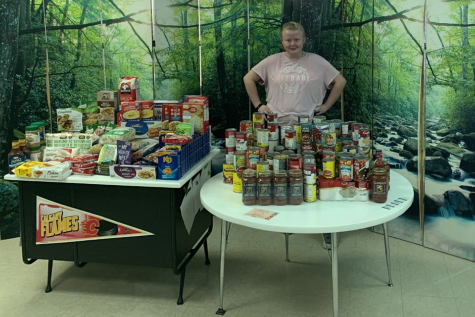 MVT horizon school food bank Brooklynn Hare