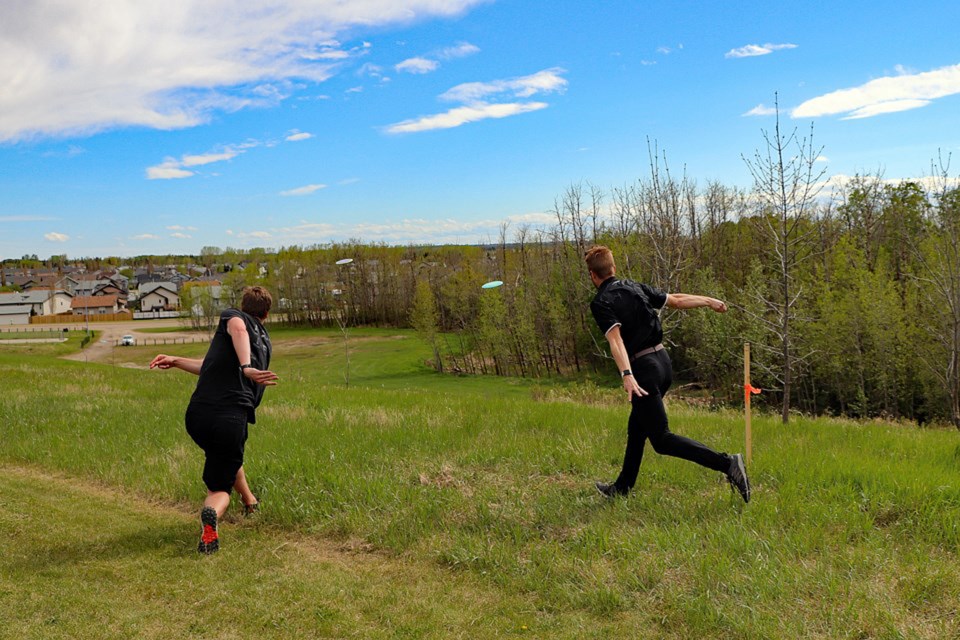 The back nine design for the Innisfail Kinsmen Disc Golf Park at Innisfail's Centennial Park has finally been approved by Innisfail town council after more than two years of planning. File Photo/MVP Staff