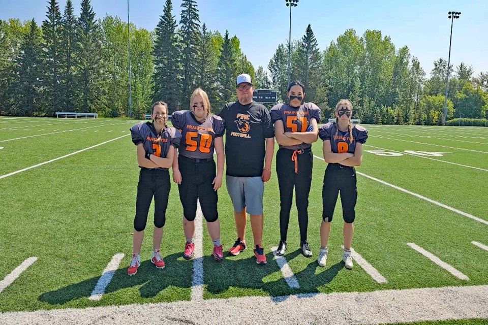 1st national Indigenous team to take to gridiron at women's U18 tackle  football championship