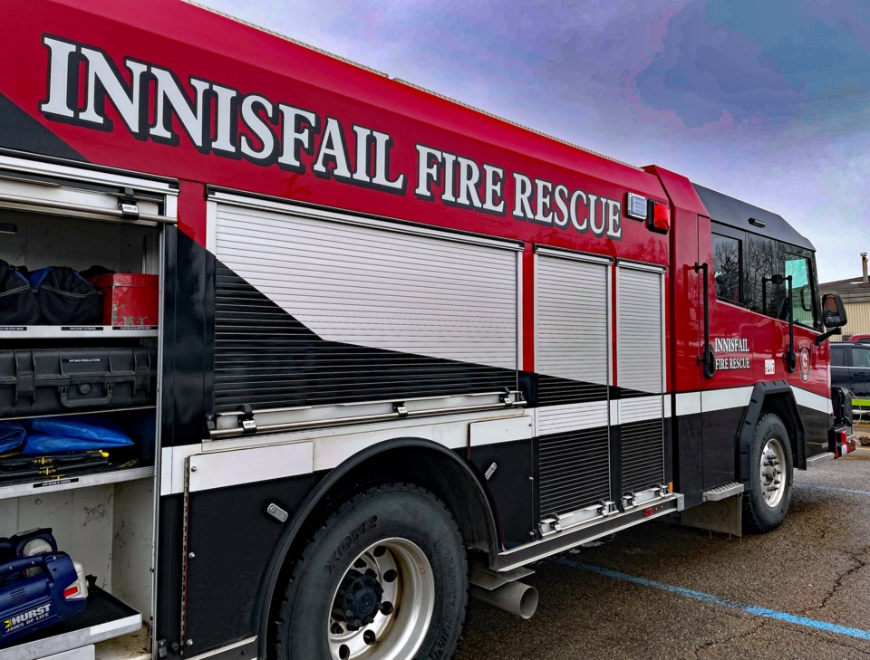 mvt-innisfail-fire-department-attend-building-fire-2024