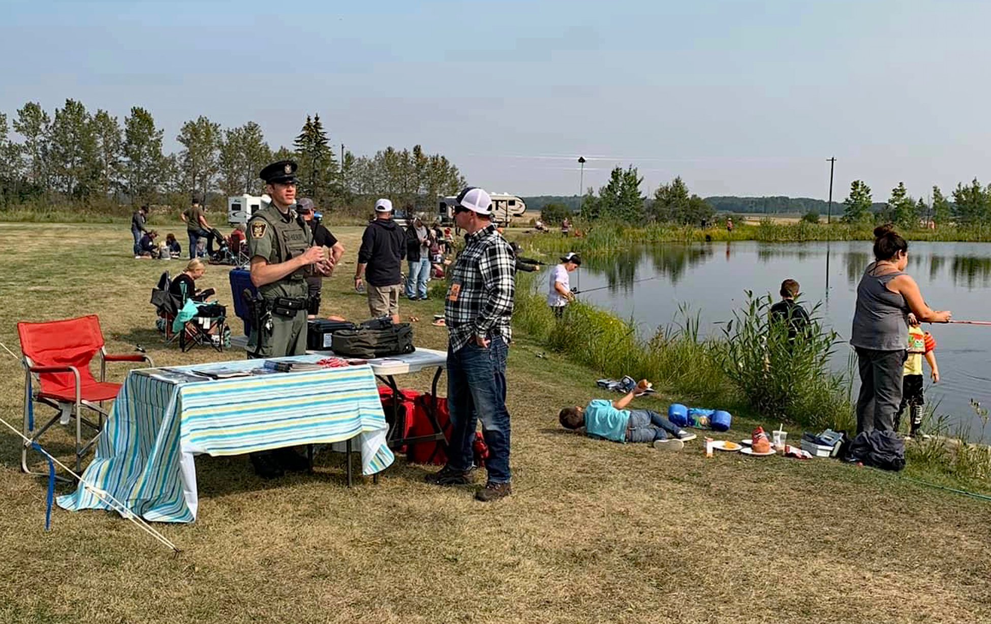 Kids catch on to fishing