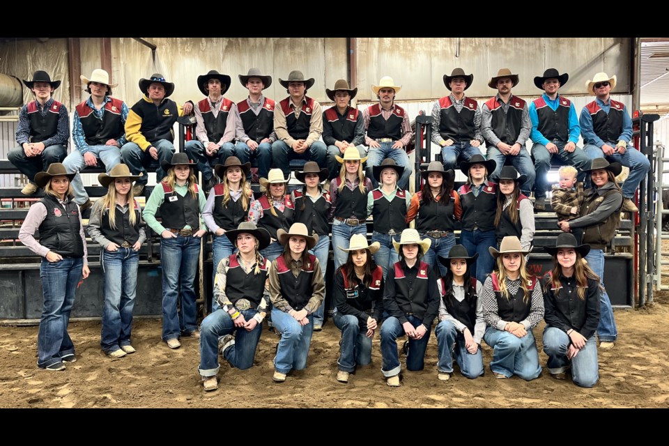 Members of the Olds College rodeo team are in Brooks this weekend, competing in the Canadian College Finals Rodeo.
Photo submitted