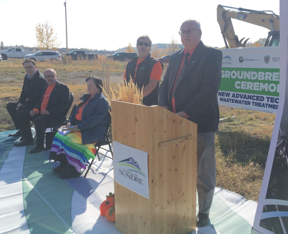 MVT-Sewage lagoon groundbreaking 2