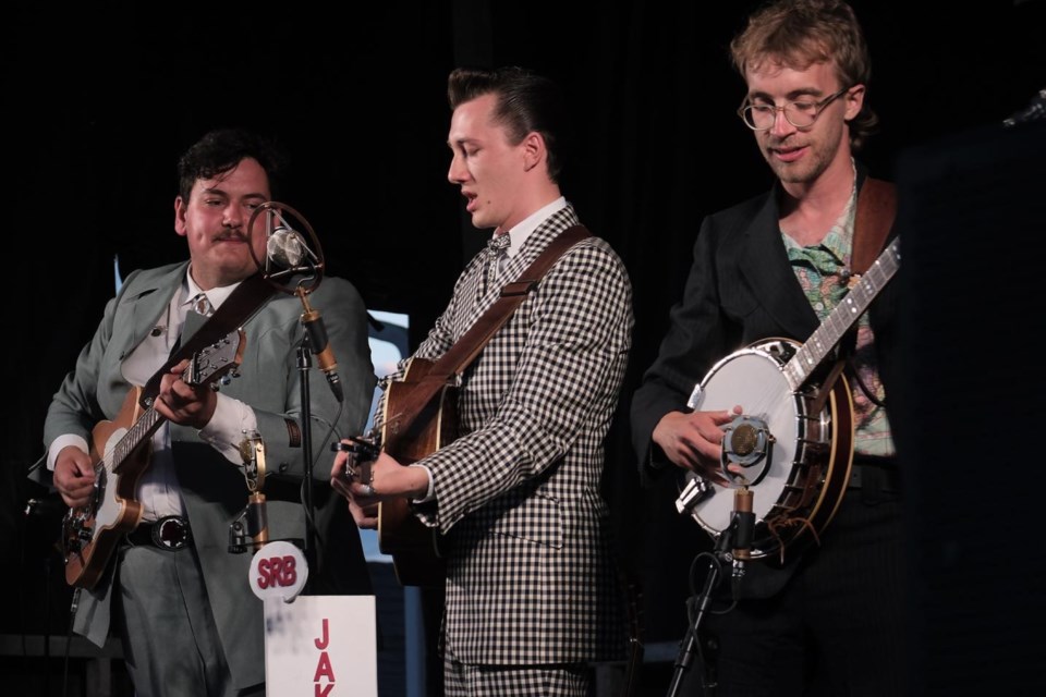 The Shady Grove Bluegrass Festival returned this past weekend to the Sundre Rodeo Grounds with a lengthy lineup of performers including Jake Vaadeland & the Sturgeon River Boys taking to an outdoor stage.
Courtesy of the Shady Grove Bluegrass Festival