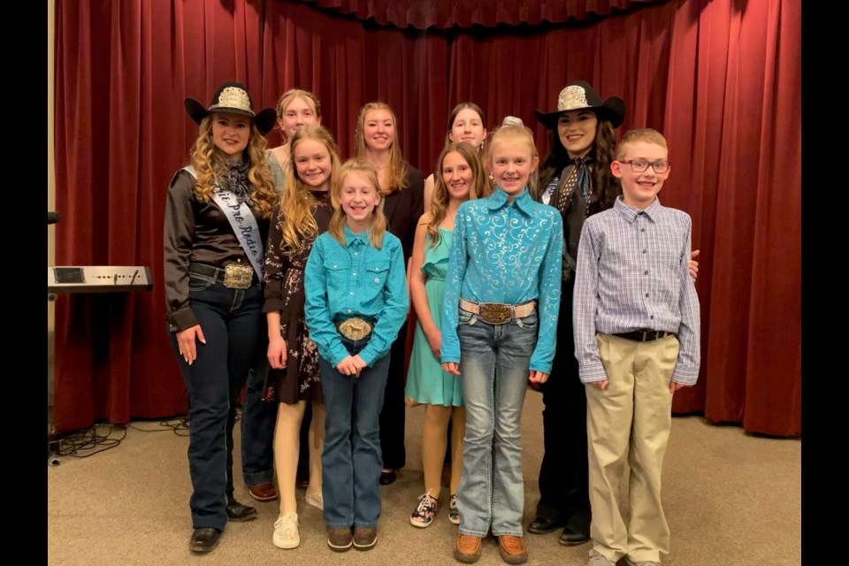 The Sundre 4-H Multi Club hosted at the Bergen Church on Feb. 18 the Mountainview North area 4-H communications competition, which included participants from the 4-H clubs in Bergen, Olds, Reed Ranch, Eagle Hill.
Submitted photo