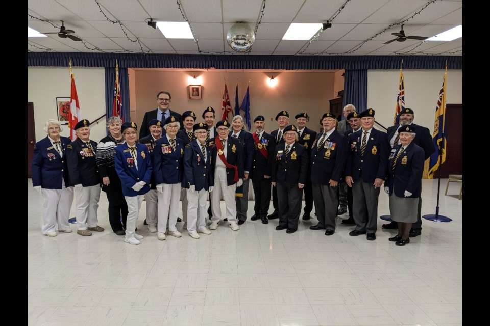 The Royal Canadian Legion Branch #223 held on Saturday, Jan. 7 its annual installation service for new leadership at the Sundre hall. 
Submitted photo