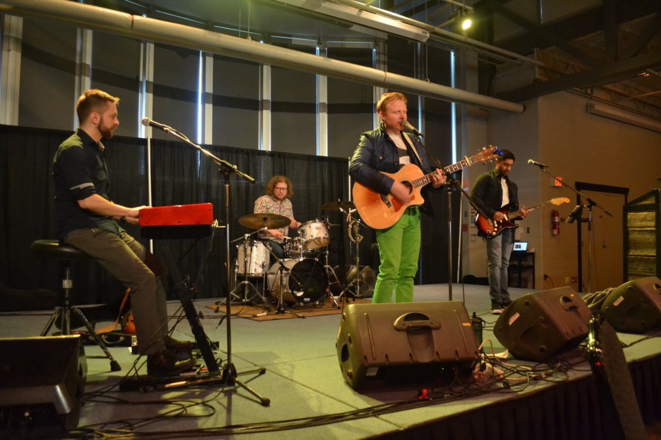 Martin Kerr & Friends provided the entertainment for the annual Town of Olds Volunteer Appreciation Celebration, which attracted a packed house at the Olds College Alumni Centre on Friday, April 29.