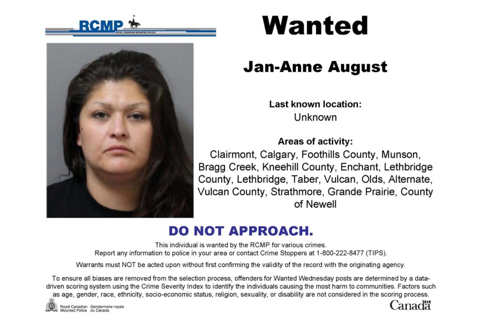 RCMP are looking for Jan-Anne August.