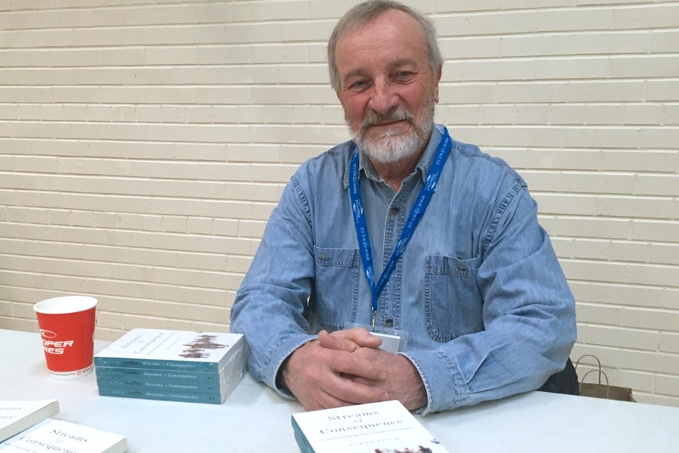 Lorne Fitch, a former Fish and Wildlife biologist with 40-plus years of experience, was the keynote speaker at the Red Deer River Watershed Alliance expo held on May 3 at the Sundre Community Centre.
Simon Ducatel/MVP Staff