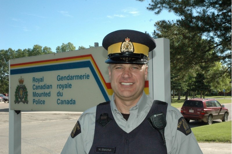 new Sundre RCMP member Morley Statchuk