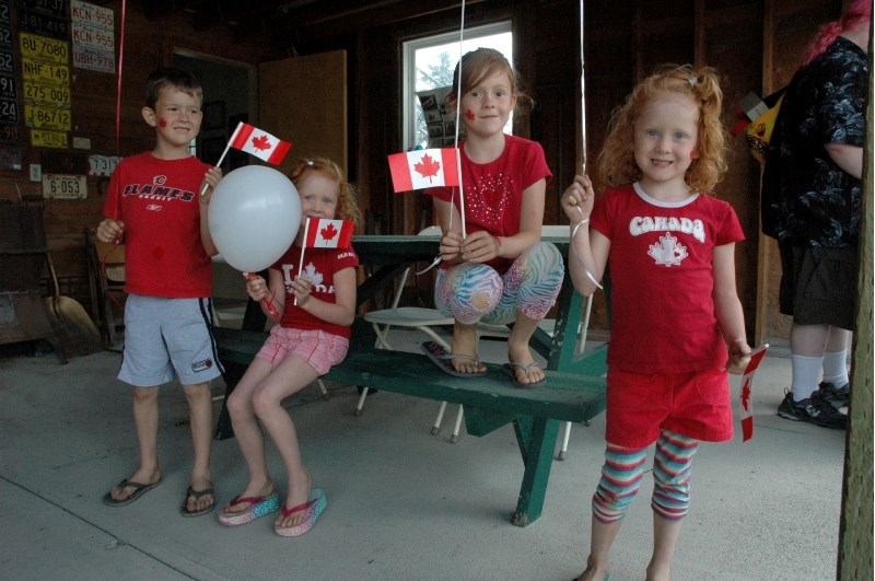 Residents and visitors of all ages celebrate Canada Day