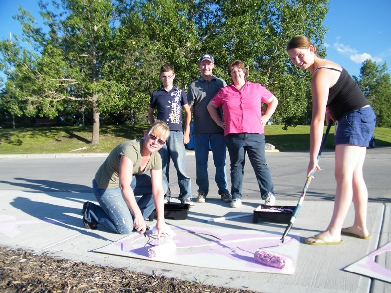 Wild Pink Yonder volunteers