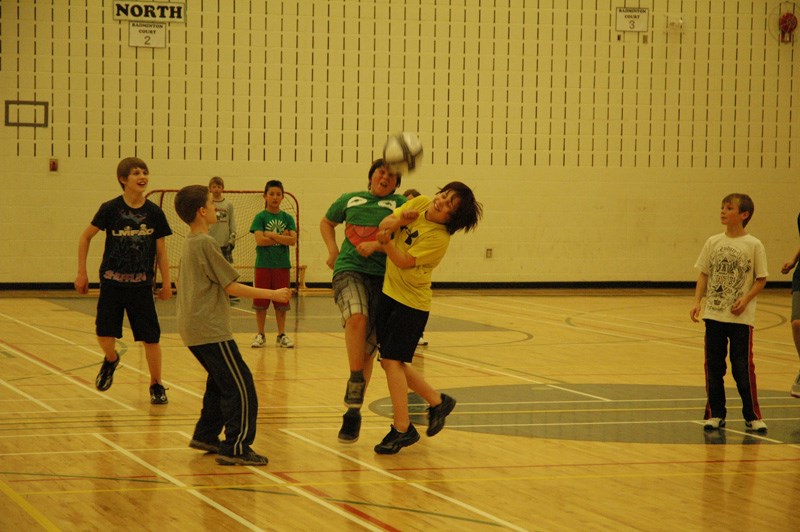 U-12 players get in some practice