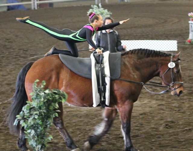 The Razzle Dazzle Vaulting Club, which is based in Sundre, currently has about 10 vaulters of all skill levels. The program runs all year and anyone who&#8217;s interested