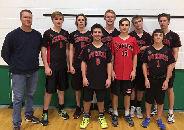 The Sundre High School senior boys&#8217; volleyball team came in second after a close battle against Acme in the final at a tournament hosted by Cremona on Saturday, Oct.