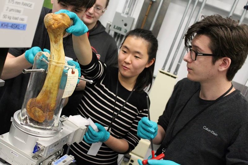 Kayleigh Wolfe was among a group of a dozen Sundre High School students who recently embarked on a unique research opportunity. The young science enthusiasts investigated the 