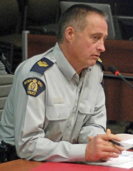 Sundre RCMP detachment commander Sgt. Jim Lank presented council during its Nov. 23 meeting with a detailed report on police activities in the area.