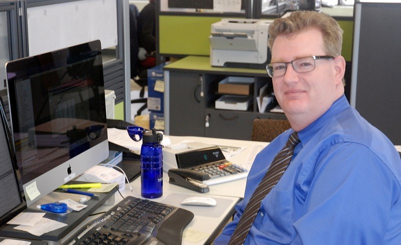 Chris Albert, the Town of Sundre&#8217;s new finance manager, who said he loves working with numbers, brings with him many years of background bookkeeping experience. Having