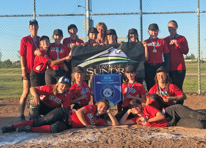 Sundre U-12 softball