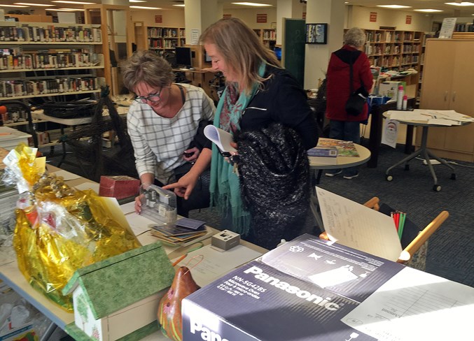 Library silent auction