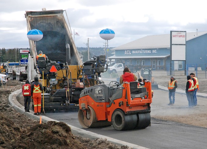 Main Avenue paving