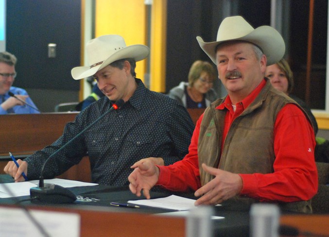 Sundre Pro Rodeo delegation